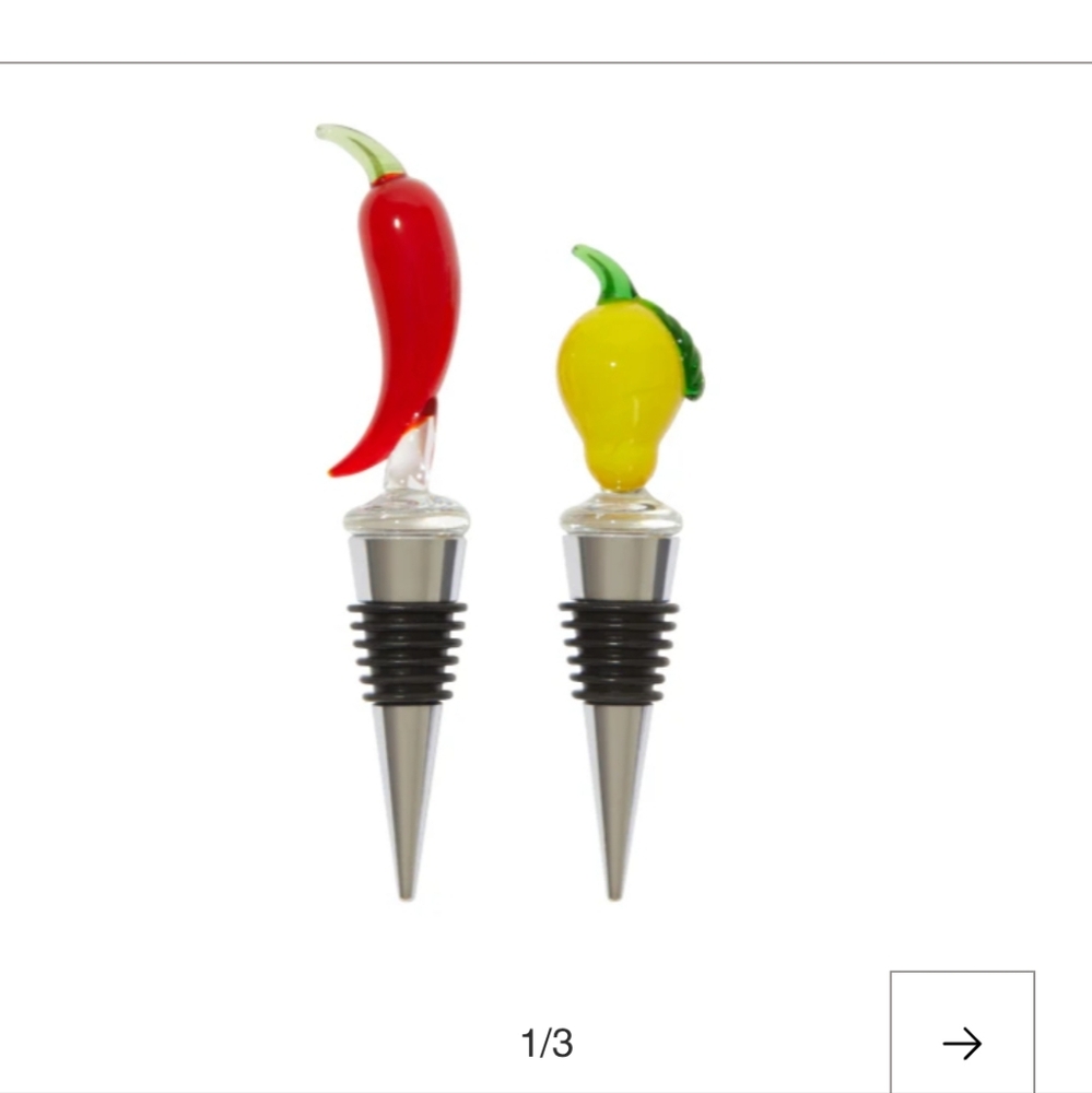 Glass bottle stoppers